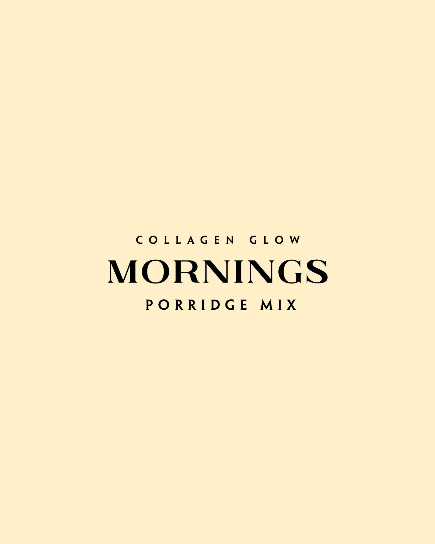 MORNINGS PUUROSEKOITUS - COLLAGEN GLOW